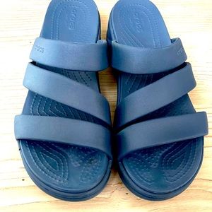 Crocs Monterey Strap Wedge Sandal